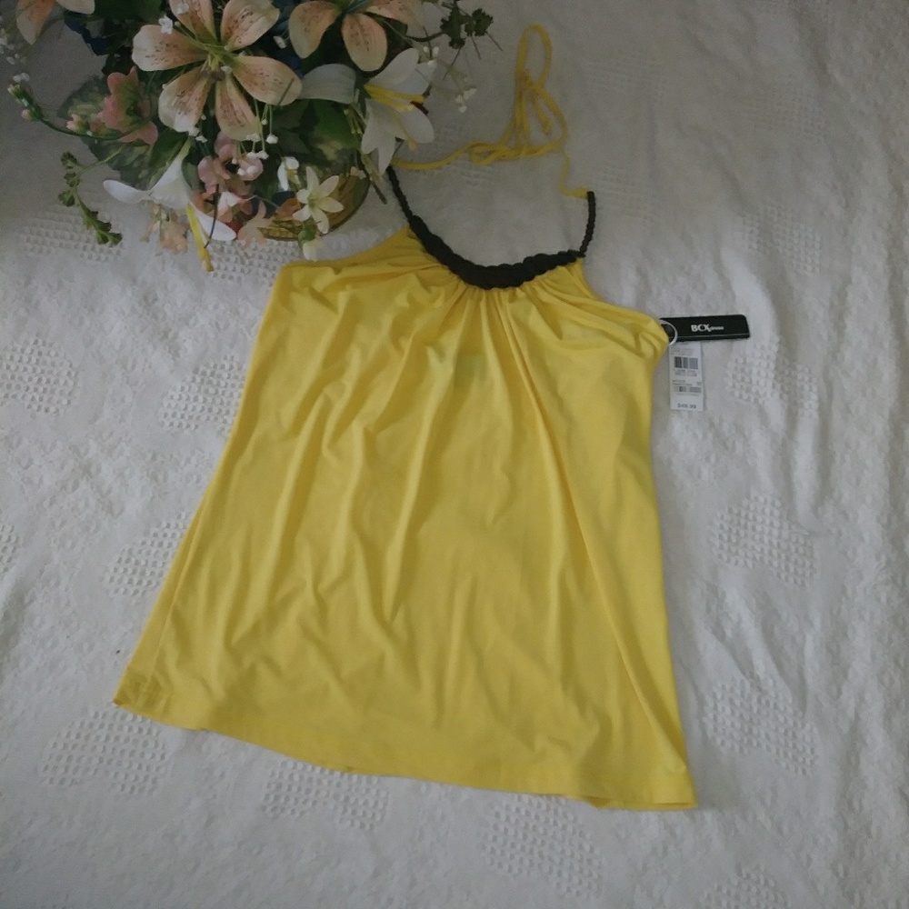SALE Macy's BCX Dress Halter Summer Top NWT